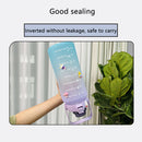 2L Large Capacity Gradient Color Water Bottle Straw Cup Sport Travel Fitnes