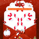 Inflatable Candy Canes PVC Candy Canes Balloons Costume Prop (90cm Stripe) Newly