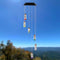 Wind Chime Lamp Wishing Bottle Wind Chime Lamp Solar Light Outdoor Lighting