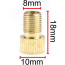 Tube Pump Tool Presta To Schrader Converter Bicycle Parts Tire Valve Adapter