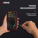 ANENG LCD Digital Multimeter Voltage/Current/Resistance/NCV Meter (Red) Newly