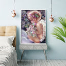 Diamond Painting Little Angel Full Round Drill Picture of Rhinestone DIY Drawing