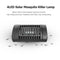 4LED Solar Mosquito Zapper Indoor Mute Electric Shock Mosquito Killer Lamp