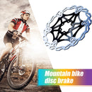 Mountain Bike Bicycle Floating Disc Brake Rotor Cycling Parts (160mm Black)