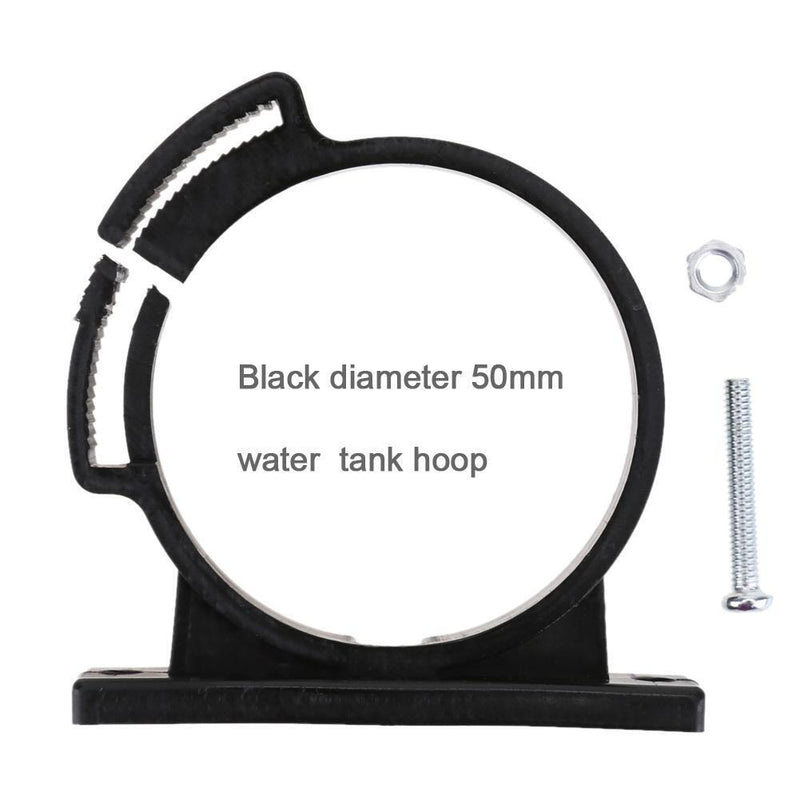 50mm Zinc Plated Cylinder Water Tank Holder Bracket for PC Water Cooling Newly
