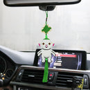 Stamp DIY Cartoon Character Beaded Cross Stitch Tassel Pendant Print Kit Artwork