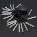 Outdoor Solar LED Lamps 3.5M 20 LED Ice Piton Lamp luces Blue