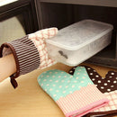 1 Pcs Cotton Thick Kitchen Baking Cook Insulated Padded Oven Gloves Mitt