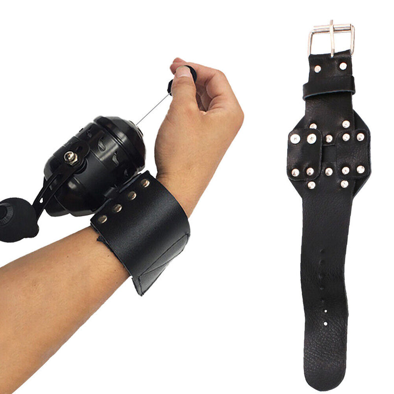 Durable Fishing Reel Wrist Strap Fishing Wheel Fixed Wristband Fishing Acce