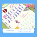 4 Books Calligraphy Handwriting Copybook Set Kids Writing English Lettering