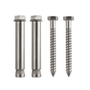 304 Stainless Steel Load-bearing Slide Hook Rotary Hammock Ceiling Hanging Ho