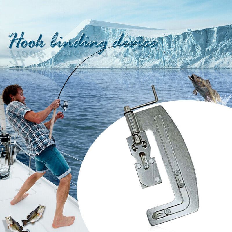 Portable Quick Knot Fishing Device Manual Tying Line Hook Fishhook Fixator Newly