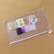 PVC A5 A7 Zipper Bag Card Bills Bags Loose Leaf Storage Holder Pockets (A6 Newly