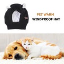 Winter Warm Dog Hats Christmas Warm Windproof Knitted Cap Costumes (Black) Newly