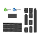Gaming Console Dustproof Suit Dust Cover Net Plugs Stopper Kit for Xbox Series X