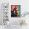 Guitarist On Street Oil Painting By Numbers Kit DIY Frameless Picture Craft