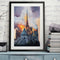 DIY Digital Oil Paint By Number Notre Dame De Paris