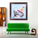 DIY 5D Diamond Embroidery Painting Bear Cross Stitch Craft Home Wall Decor