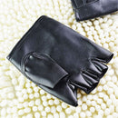 Accessories Rivet Motor Ride Punk Glove Fingerless Gloves Leather Mittens