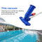 Swimming Pool Jet Vacuum Cleaner with 5 Poles for Above Ground Pool Spas Ho