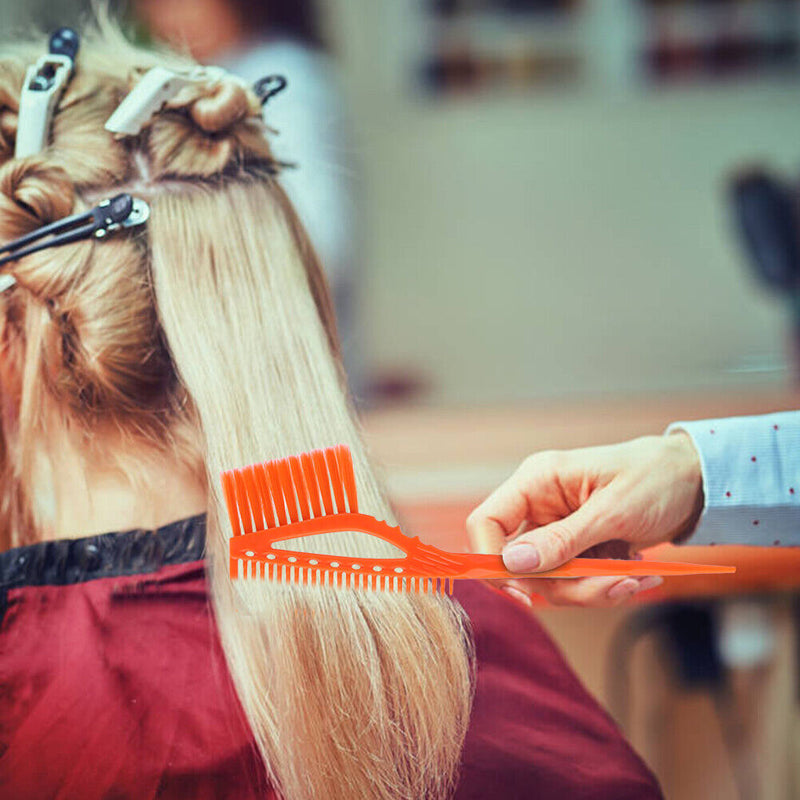 Professional Hair Dyeing Comb with Brush Barber Hair Coloring Applicator Tool