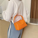 Fashion Women PU Solid Color Chain Messenger Shoulder Bag Mini Square Handbag