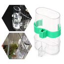 Parrot Feeder Cockatiel Parakeet Automatic Water Dispenser Bird Food Feeder