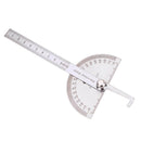 Stainless Steel 180 degree Protractor Angle Finder Rotary Measuring Ruler Newly