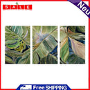 Leaf Oil Paint By Numbers Kits DIY Handpainted on Canvas Wall Art Picture Crafts