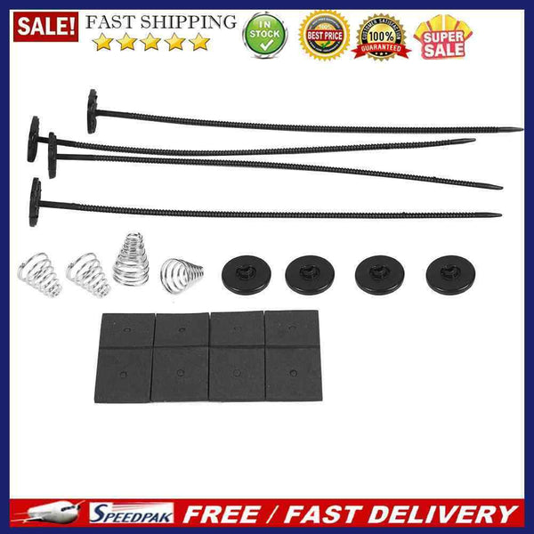 1 Set Car Electric Cooling Radiator Fan Mounting Tie Rod Kit Bracket Univer