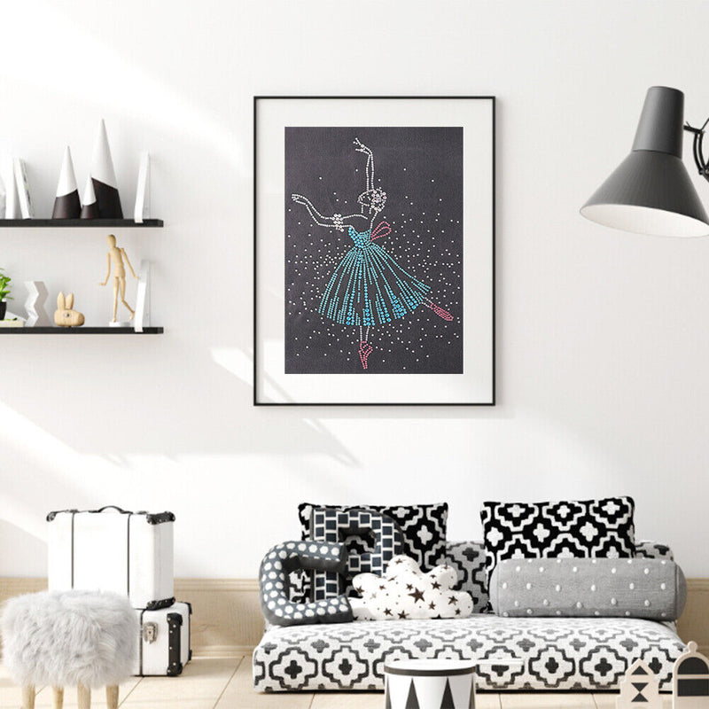 Rhinestone Special Shaped 5D DIY Kit Ballet Diamond Painting Craft (YXC019)