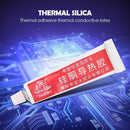 5pcs Silicone Thermal Conductive Adhesive Viscous  for Chip VGA RAM(Grey)