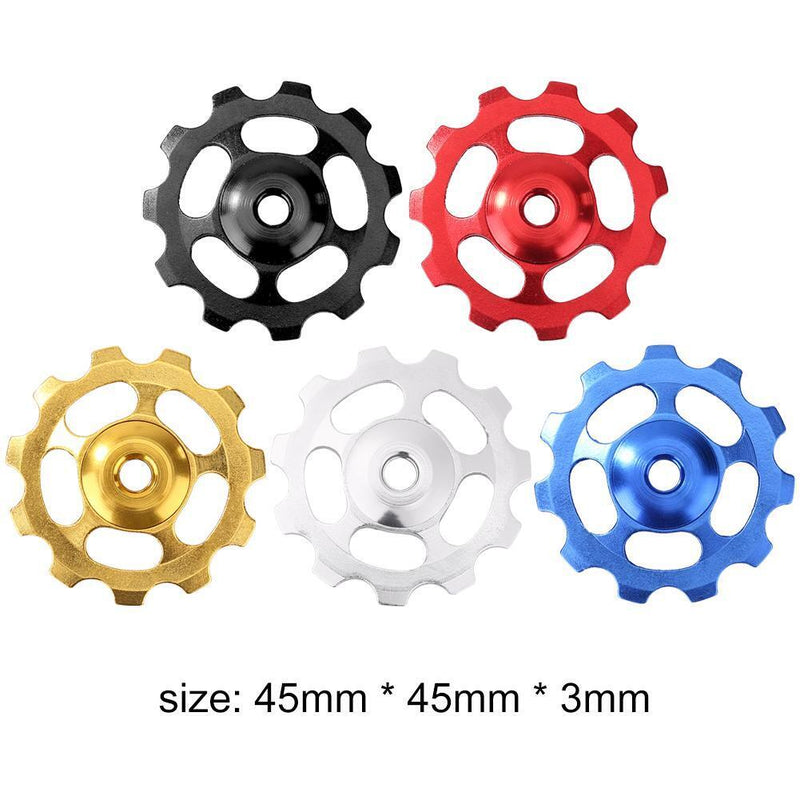 5pcs 11T MTB Rear Derailleur Jockey Wheel Ceramic Bearing Guide Roller