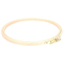 DIY Wooden Cross Stitch Frame Needlework Hoop Ring Embroidery Tool(21cm)
