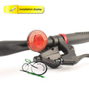 Road Bicycle Front Rear Reflective Warning Light Night Riding Safety Reflector
