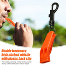 Plastic Outdoor Camping Emergency Loud Whistle Sports Survival Whistle with