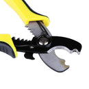 8" Wire Stripper Cable Cutting Scissor Stripping Pliers Cutter 1.6-4.0mm Newly