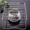 Outdoor Portable BBQ Grilling Basket Stainless Steel Foldable Barbecue Gril