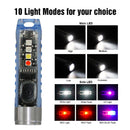 Ultralight Small LED Flashlight IP65 Waterproof Portable Light for Emergenc