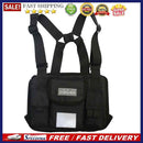 Fashion Women Chest Shoulder Bag Hip Hop Multi-pocket Pouch Oxford Street Packs