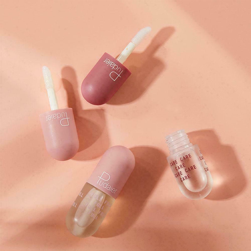 Vegetable Lip Plumping Oil Moisturizing Essence Repair Lipstick Care J3F6