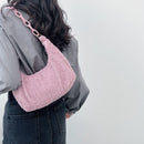 Retro Women Plush Shoulder Underarm Bag Autumn Winter Chain Hobos Large Handbags