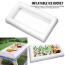 Buffet Inflatable Ice Bucket Floating Tray Drink Float Food Fruit Containers