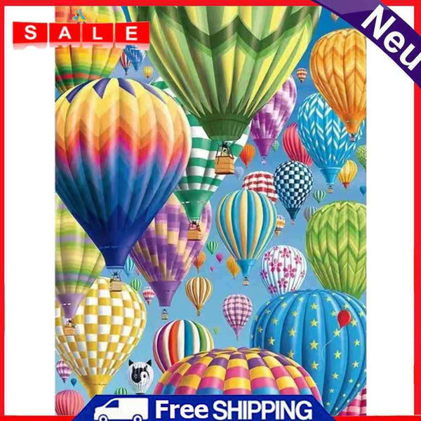 5D DIY Full Drill Diamond Painting Air Balloon Cross Stitch Embroidery Kit Gift