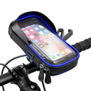 #A Waterproof Touch Screen Bags Bike Head Tube Handlebar Phone Case Holder Pouch