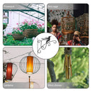 Wrought Iron Hanging Flower Pot Basket Decorative Hanger Brackets (Bird) Newly
