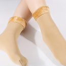 Women Men Warm Thickening Solid Thermal Snow Winter Unisex Seamless Floor Socks