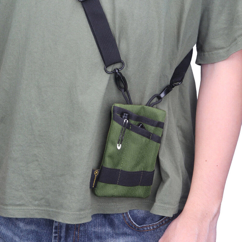 EDC Gear Pouch Bag Portable Wallet Card Bag for Camping Hiking Mountaineering