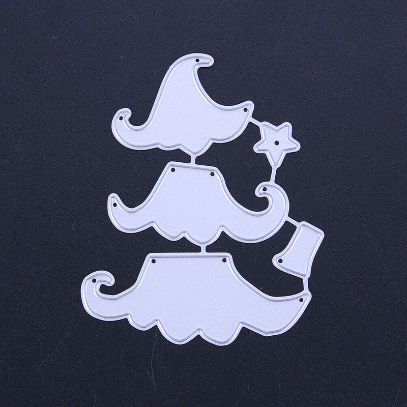 Christmas Tree Metal Die Cutting Dies Stencils Scrapbooking Embossing Craft-1389