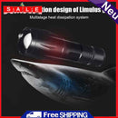 Powerful LED Flashlight 3 Mode Portable Flashlight USB Recharge